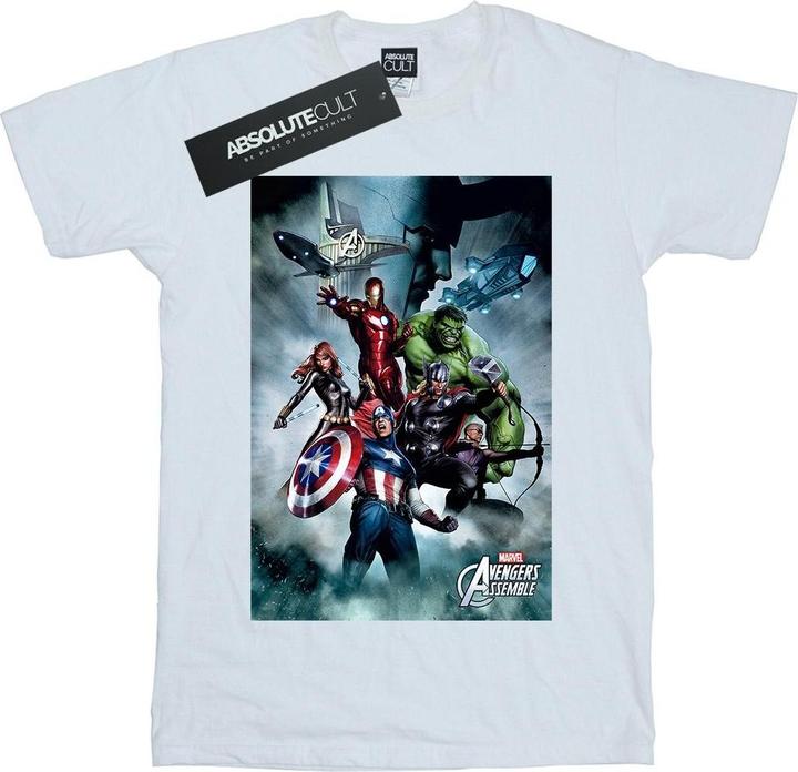 Avengers Team Montage TShirt Mädchen