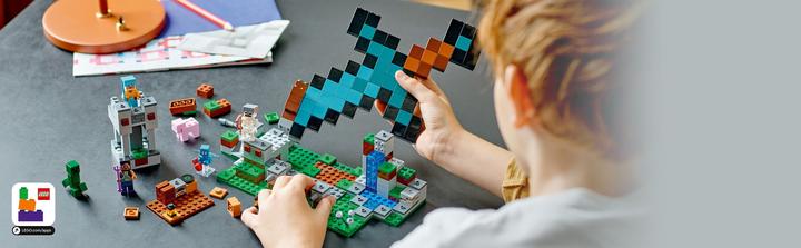 Produktbild LEGO Der Schwert-Aussenposten (21244, LEGO Minecraft)
