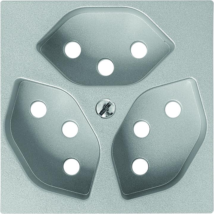 Immagine prodotto Feller EDIZIO DUE set coperchio presa 3xT13 argento