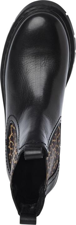 Actual product image Tamaris Discover the trendy ankle boot with leo insert made from a high-quality leather and textile mix (37)
