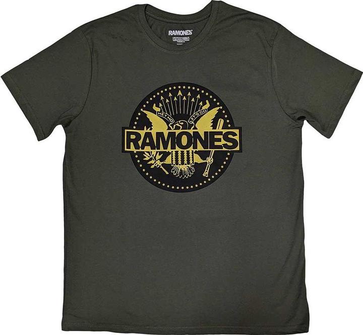 Produktbild Ramones Gold Seal TShirt (XL)