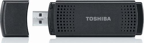 Actual product image Toshiba WLM-20U2, wireless dongle (WLAN USB-Stick)