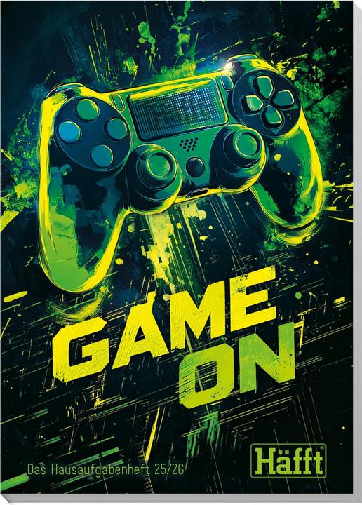 Produktbild Häfft 25/26 - Das Hausaufgabenheft! (Gaming) EM (A5, Kein Einband)