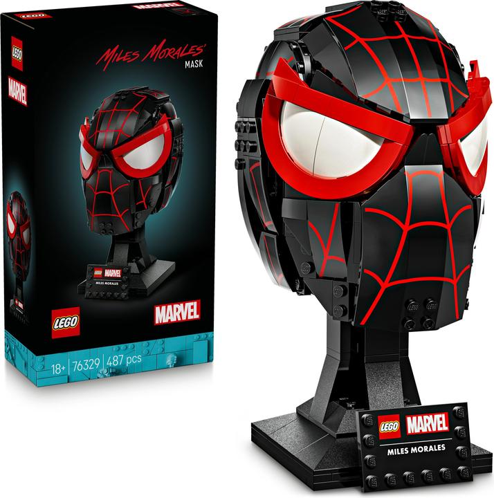 Produktbild LEGO Miles Morales' Maske (76329, LEGO Marvel)