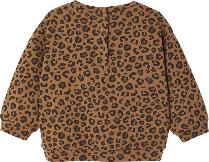 Envie de Fraise Bio-Kollektion: Baby Sweatshirt Mama & Tochter-Capsule LEOPARD (68)