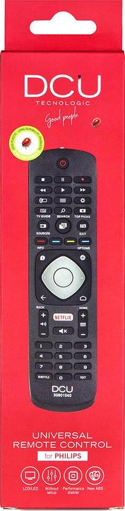 Produktbild DCU Tecnologic TV Remote Control For Philips (Infrarot)