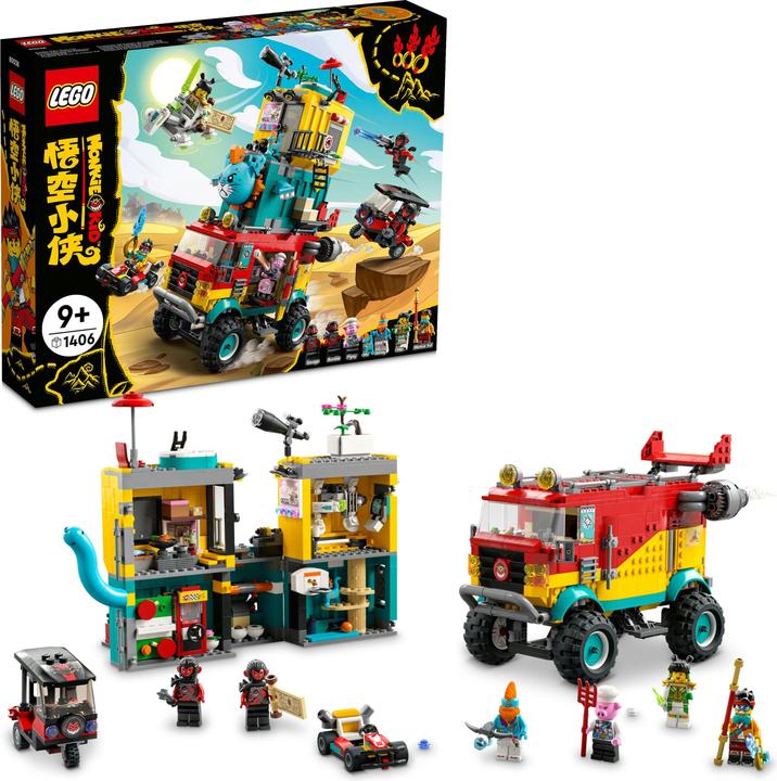 Actual product image LEGO Monkie Kid Monkie Kids Team Transporter (80038, LEGO Monkie Kid)