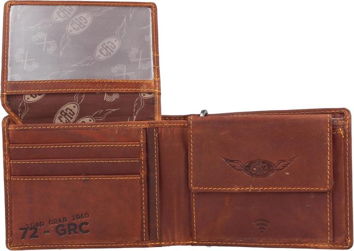 Produktbild Greenburry Racing Collection Daytona Geldbörse RFID Leder 12 cm