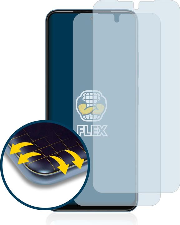 Produktbild BROTECT Full-Cover Displayschutz (2 Stück, Xiaomi Redmi Note 11S)