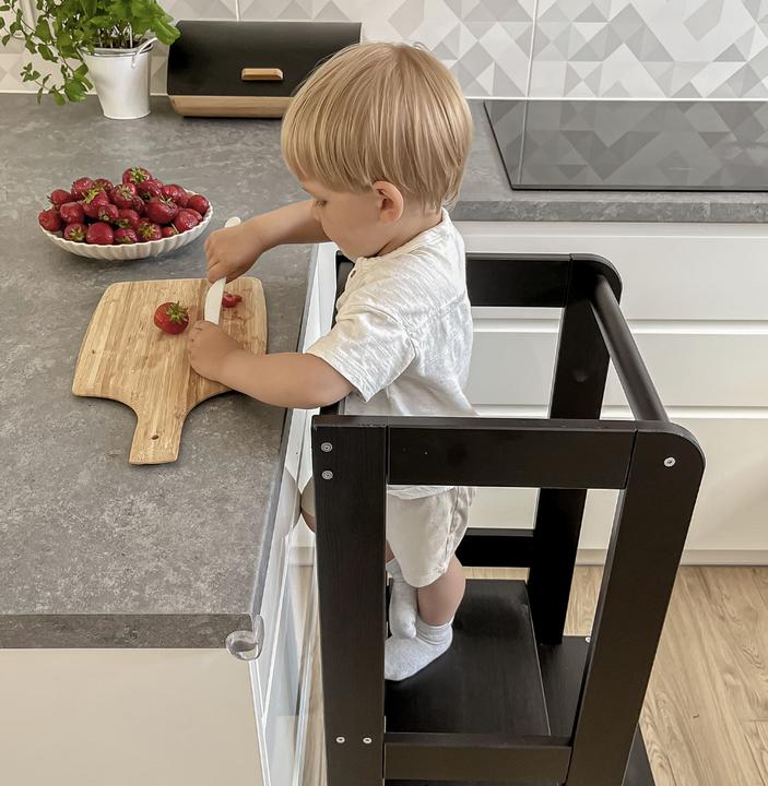 Produktbild Activity Board Lernturm und Küchenhelfer - Schwarz
