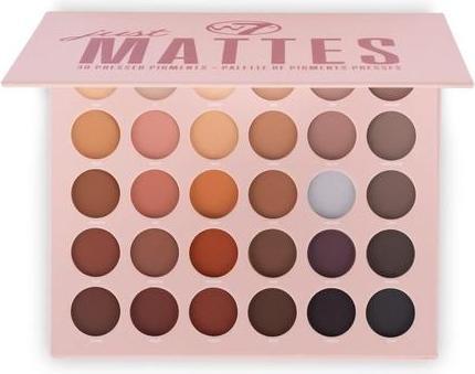 Immagine prodotto W7 Just Mattes Pressed Pigment Palette 30 Colori Naturali Nudi Trucco Vegano (Colori nudi naturali)