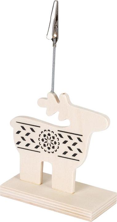Natura Punto Reindeer clip from wood