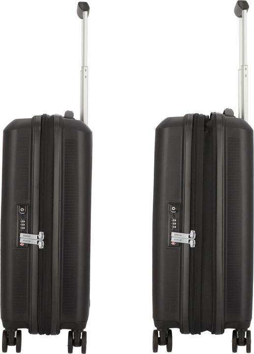 Immagine prodotto American Tourister Valigia da viaggio Aerostep 36 L, Nero (36 l, Bagaglio a mano (fino a 50 litri))