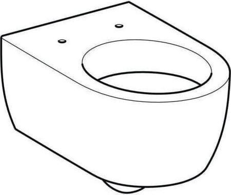 Productafbeelding Geberit Keramag / verlaagd toilet iCon wit wandhangend 204000000
