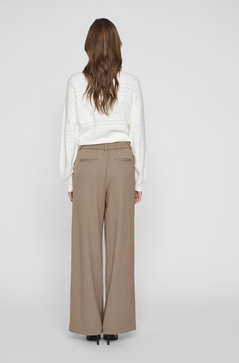 Image du produit Vila Pantalon taille haute à jambe large (34)