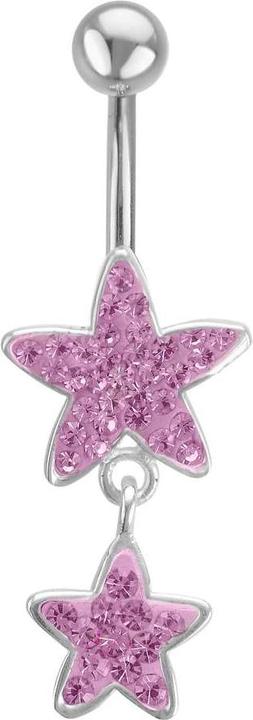 Image du produit Bijouteria Piercing nombril (Acier chirurgical 316L, Cristallin)