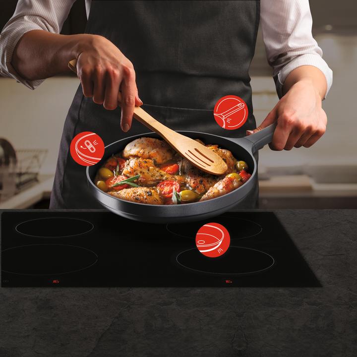 Actual product image Tefal Trattoria Pro pan 20cm (20 cm, Frying pan, Cast aluminium)