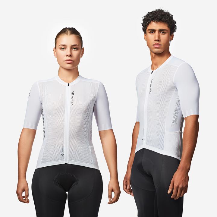 Van rysel Radtrikot kurzarm Profischnitt sehr atmungsaktiv Racer 2 Ultralight