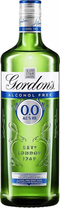 Actual product image Gordon's Alcohol Free Gin 0.0 (1 x 70 cl)