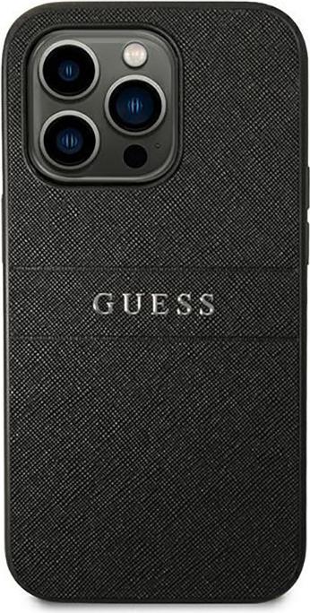 Immagine prodotto Guess Custodia in pelle PU Saffiano per Apple iPhone 14 Pro - nero (Apple iPhone 14 Pro)