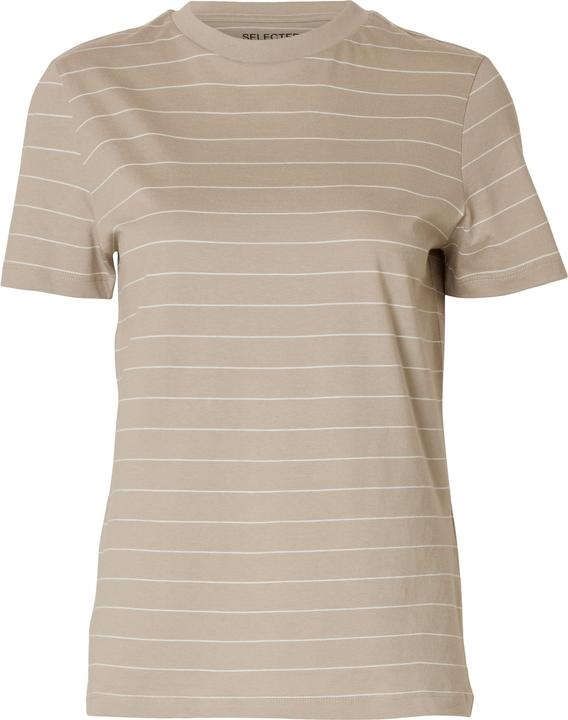 Selected Femme Gestreiftes Baumwoll T-Shirt (XXL)