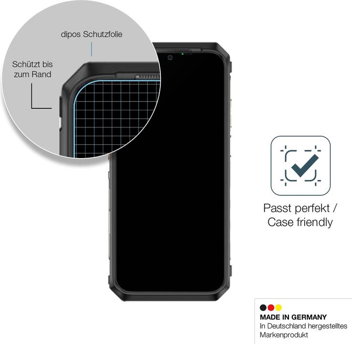 Produktbild Dipos Displayschutz Anti-Shock (2 Stück, Ulefone Armor 18T)
