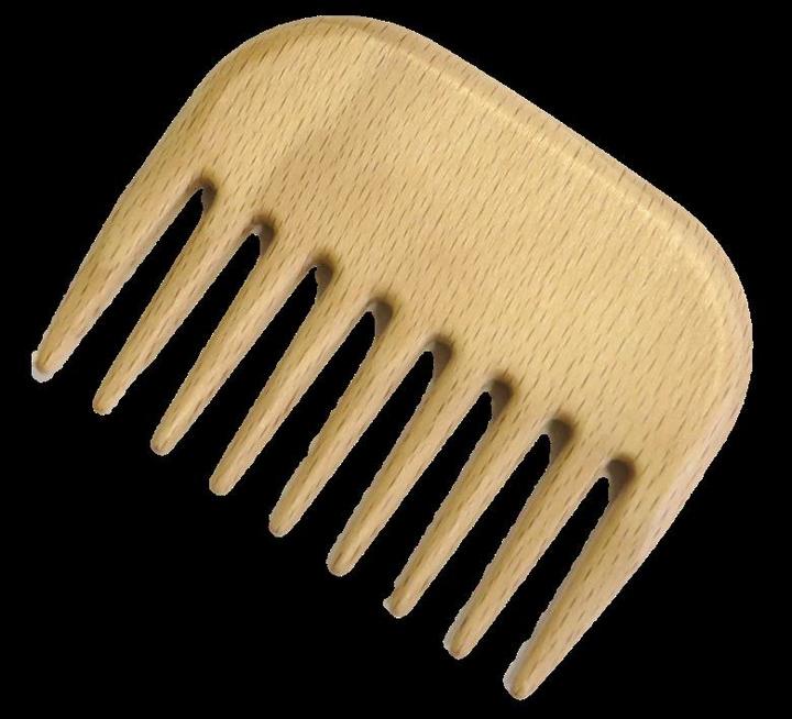 Immagine prodotto Herba Pettine tascabile afro, legno di faggio, certificato FSC®.