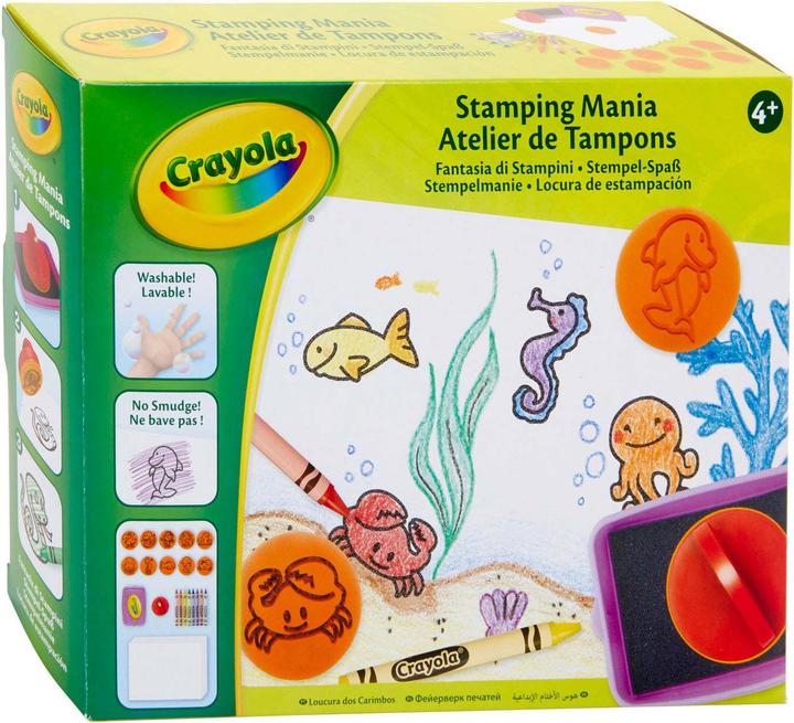 Produktbild Crayola Craft Set Tierstempel Set