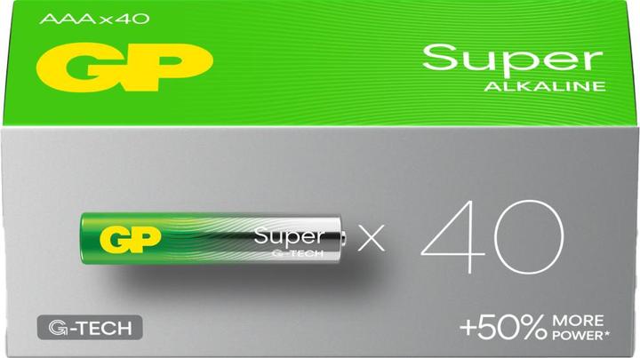 Produktbild GP Batteries Micro (AAA) Batterie Super Alkaline Batterien Micro, 40er (40 Stk., AAA)