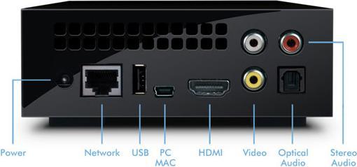 Produktbild LaCie LaCinema Classic HD, HD Media Center, 1000GB (1000 GB, Windows Vista, Win XP)