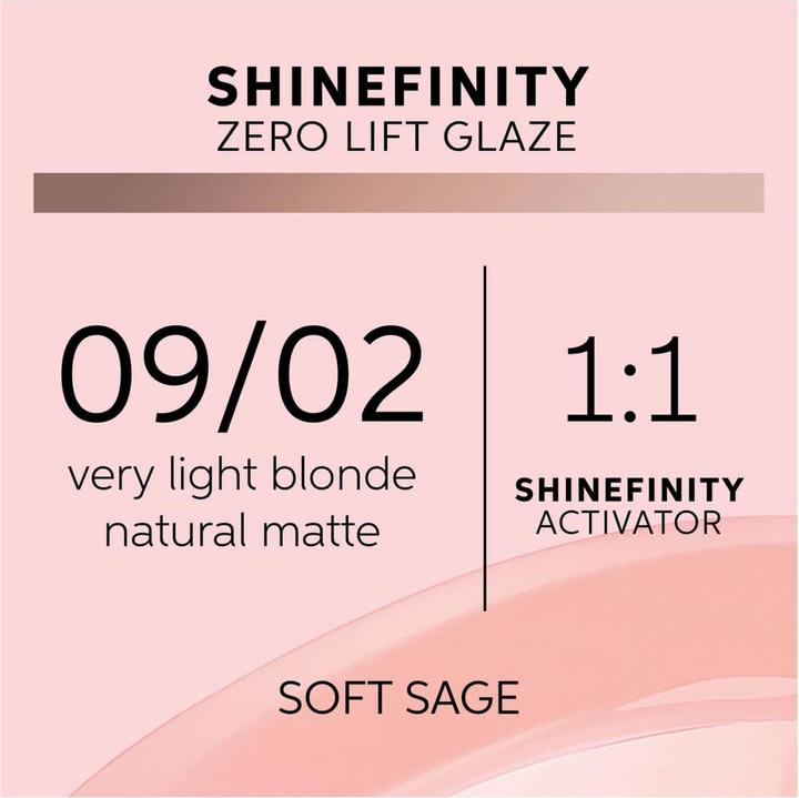 Produktbild Wella Shinefinity (09, 02 - Soft Sage)