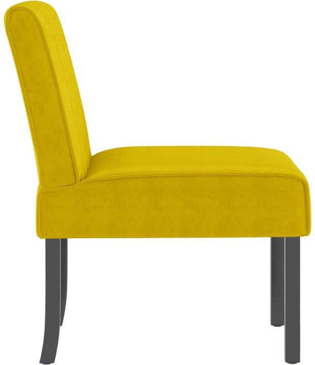 Actual product image VidaXL Polsterstuhl Gelb Samt