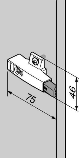 Actual product image Blum OTION 971A avec support en croix