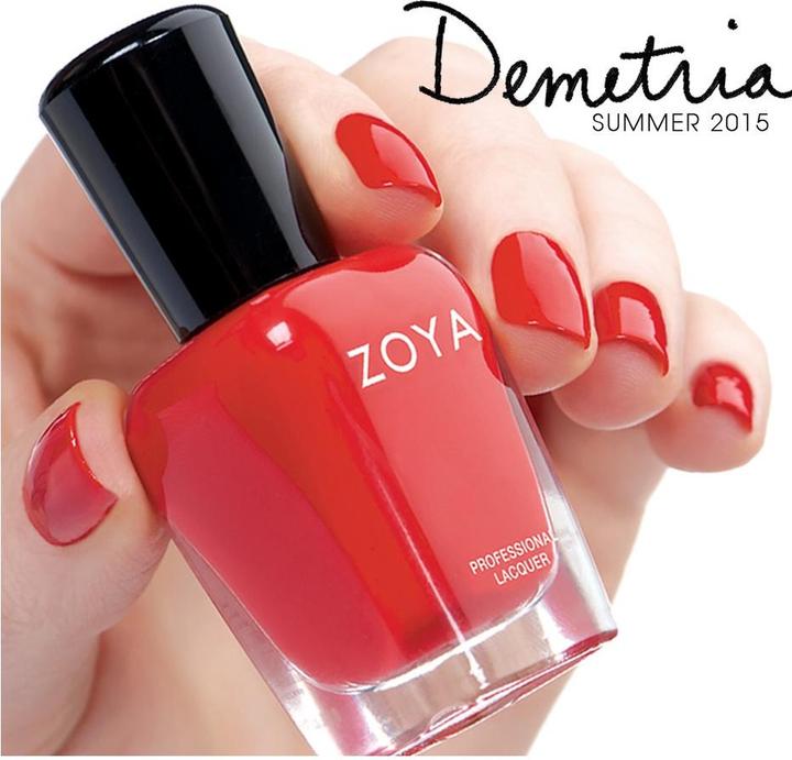 Immagine prodotto Zoya Smalto DEMETRIA - Rosso papavero (Rosso papavero, Smalto)