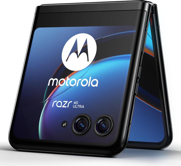 Actual product image Motorola Razr 40 Ultra (256 GB, Infinite Black, 6.90", SIM + eSIM, 12 Mpx, 5G)