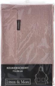 Image du produit Linen & More Tablier rose uni
