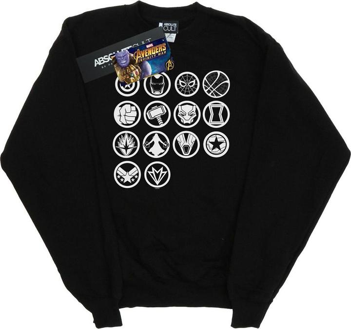 Avengers Infinity War Icons Assemble Baumwolle Sweatshirt (M)