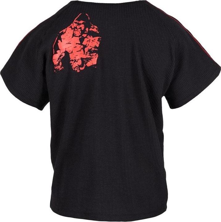 Immagine prodotto Gorilla Wear Top da allenamento Buffalo Old School Nero/Rosso (S, M)