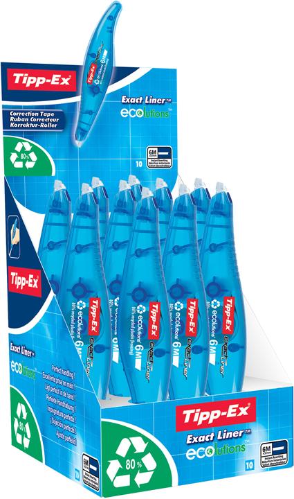 Produktbild Tipp-Ex Korrekturroller Ecolutions Exact Liner