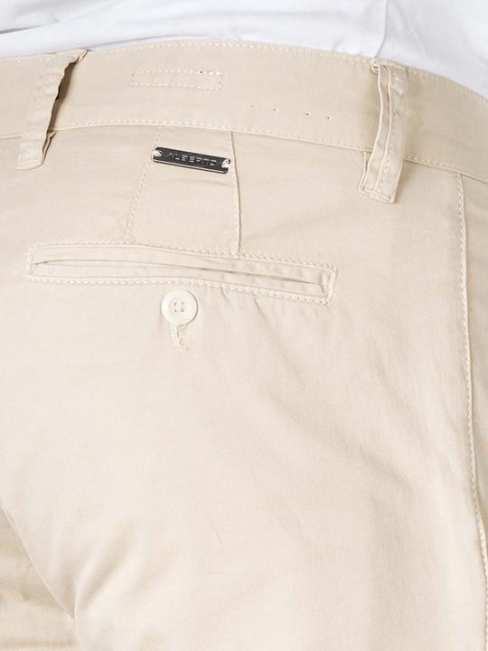 Actual product image Alberto Compact Cotton Lou Pant Slim Fit Light Beige (W35/L36)