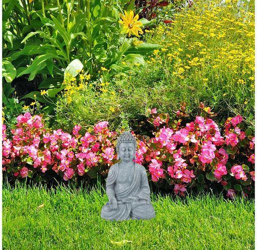 Image du produit Relaxdays Figurine de Bouddha assis, 30 cm