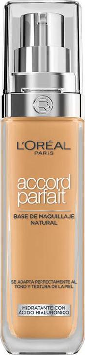 Actual product image L'Oréal Paris ACCORD PARFAIT foundation hyaluronic acid #6.5.D/W 30 ml (Golden Caramel)