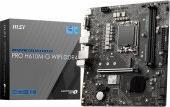 Produktbild MSI PLACA BASE 1700 PRO H610M-G WIFI DDR4 (LGA 1700, Intel H610, mATX)