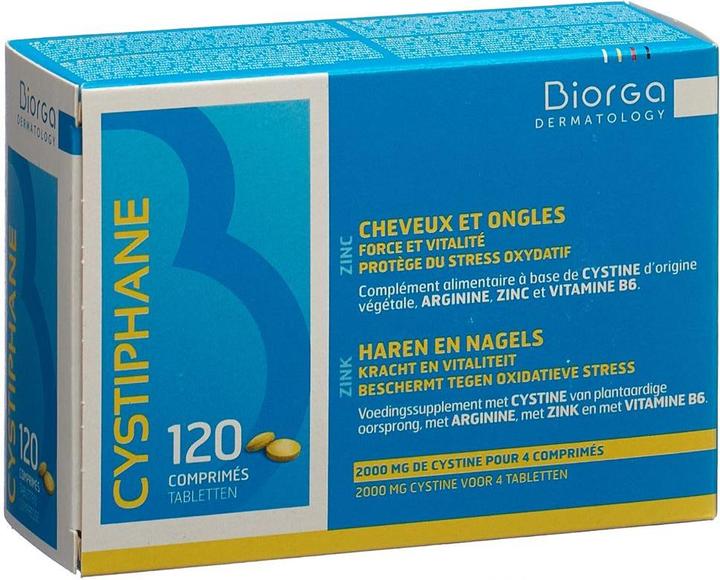 Actual product image Cystiphane Haar und Nägel (120 Piece, Pills, 115 g)