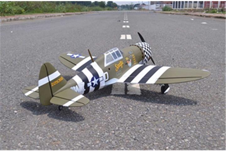 Actual product image Seagull Models p-47 thunderbolt master scale kit edition wooden kit 1.6m warbird
