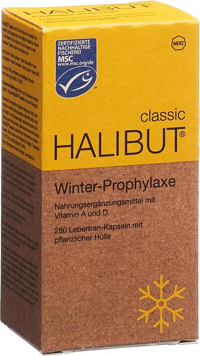 Halibut Vitamin A and D capsules (280 Piece, Capsules, 107 g)