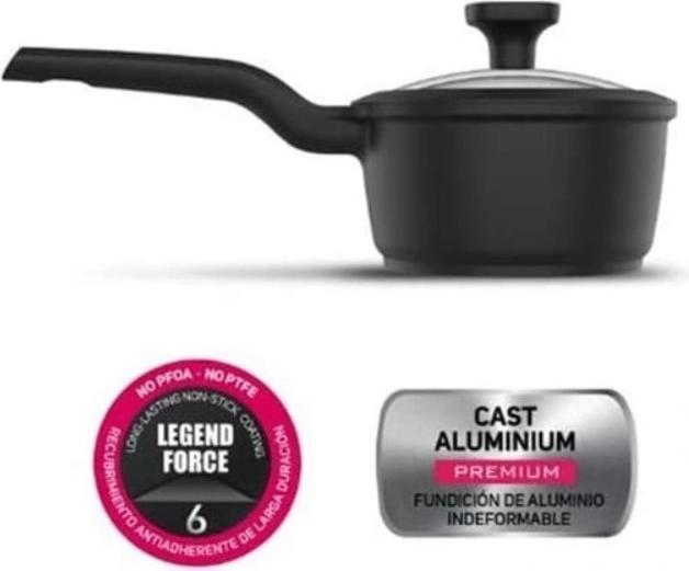 Actual product image Taurus Great Best Moments 18 cm pot with lid - KCK3018 (18 cm, Saucepan, Cast iron)