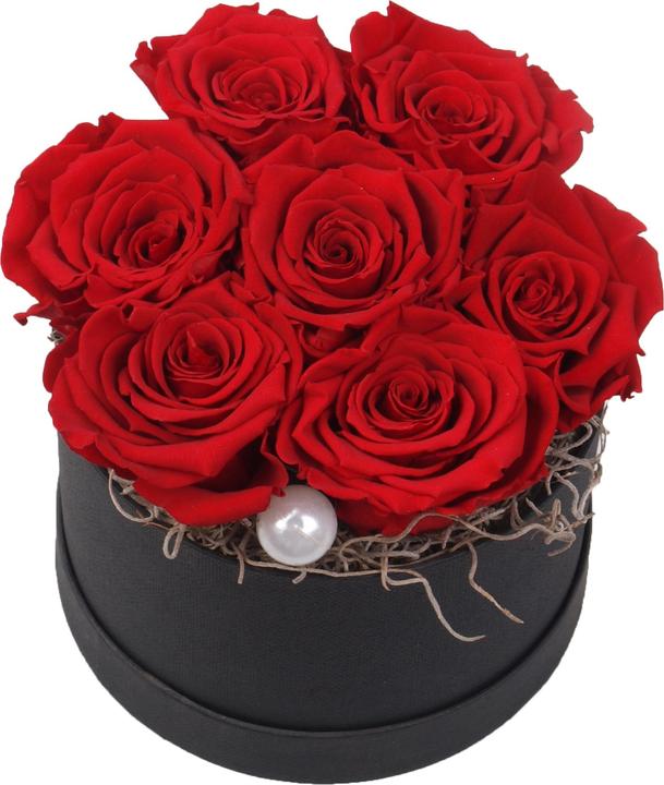 Floramall Infinity Rose Box Red Medium (Infinity Flowers)