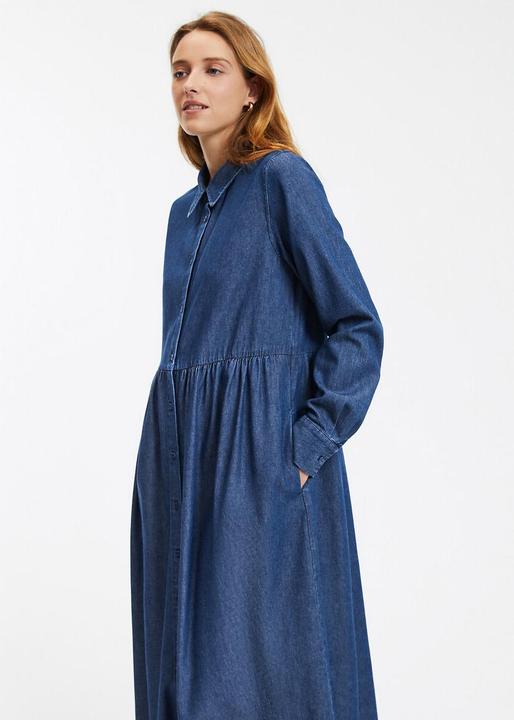 Produktbild La Redoute Collections Langes Jeanskleid mit langen Ärmeln (32)