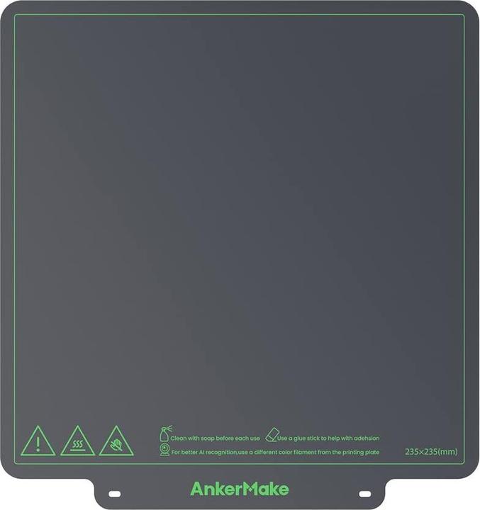 Actual product image Ankermake M5 Double-sided PEI spring steel plate